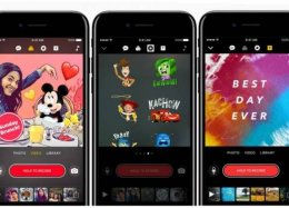 Usuários do iPhone agora podem gravar vídeos com personagens da Disney e Pixar.