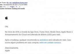 Apple vai começar a cobrar em reais na App Store