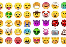 Android O terá novos emojis com formato mais convencional.