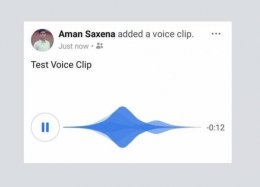 Facebook testa posts em áudio na timeline