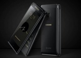 Samsung lança celular de flip que é mais poderoso do que Galaxy S8