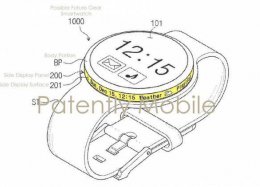 Samsung pode lançar relógio com duas telas.