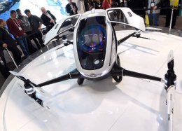 Dubai será a 1ª cidade a adotar táxis voadores autônomos.