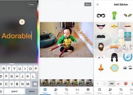 Facebook inaugura função para acrescentar texto e desenhos a fotos postadas.