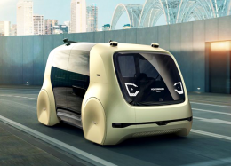  Volkswagen mostra seu 1º carro-conceito sem volante e pedais.