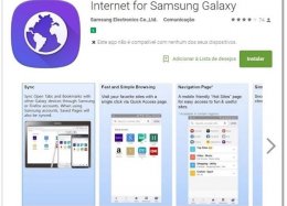 Samsung discretamente lança seu navegador Galaxy na Google Play.