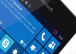 Windows 10 Mobile chega a aparelhos Lumia compatíveis em dezembro.