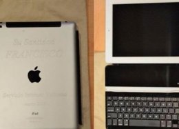 iPad do Papa é vendido por R$ 93 mil em leilão.