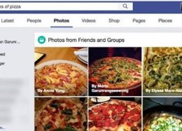 Facebook agora permite pesquisas de imagens pelo conteúdo exibido na foto.