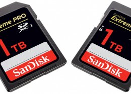 SanDisk apresenta cartão de memória de 1 terabyte