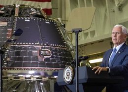 NASA conclui cápsula Orion que levará tripulação à Lua até 2022.