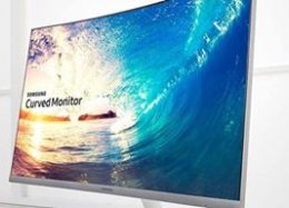 Samsung lança no Brasil monitor com a maior curvatura do mercado.