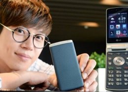 LG lança celular de flip com tela touch e Android Lollipop.
