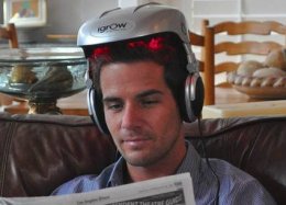 Capacete tecnológico promete fazer cabelo voltar a crescer.
