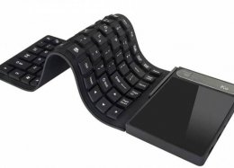 Este teclado flexível também é um mini-PC que cabe no seu bolso