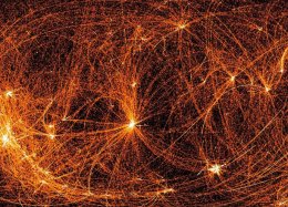 NASA cria mapa do céu usando imagens de raio-x.
