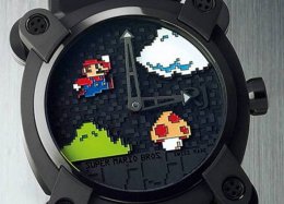 Loja cria relógio de R$ 86 mil inspirado em Super Mario