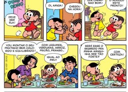 Turma da Mônica abordará alimentação saudável em gibis