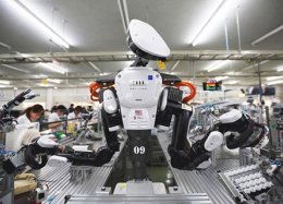 Samsung investirá em robôs para reduzir dependência de mão de obra chinesa.