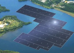 Japão construirá a maior planta flutuante de energia solar do mundo