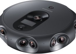 Samsung 360 Round é uma câmera 4K de 360° com 17 lentes