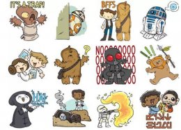 Facebook lança pacote de emojis inspirado em Star Wars