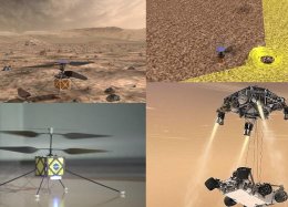 Nasa vai usar drones para realizar o reconhecimento do terreno de Marte.