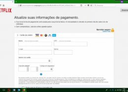 Site falso da Netflix tenta roubar dados de cartão de crédito de brasileiros