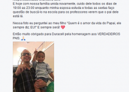 O post de Dia dos Pais que ultrapassou meio milhão de reactions 