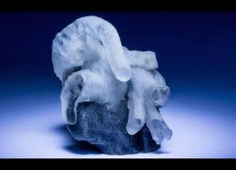 Pesquisadores usam ressonância magnética para imprimir modelo de coração 3D.