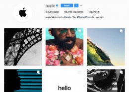 Apple faz primeiras publicações em sua conta no Instagram