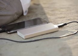 Carregador portátil promete 100% de carga em 5 minutos