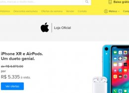Apple abre loja no Mercado Livre com iPhones mais baratos e frete grátis.
